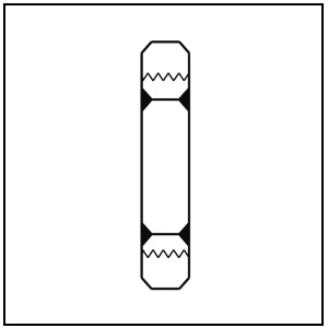 S3831 - JIC Bulkhead Nut